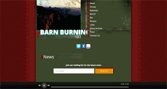 Desktop Screenshot of barnburning.net