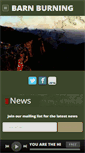 Mobile Screenshot of barnburning.net